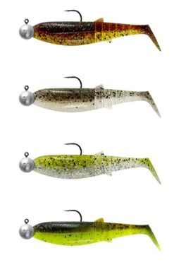Savage Gear Cannibal Shad 8cm 5g + 7.5g #1/0 (4 Pieces) -Fishing Paradise Shop 39579f24ac74929e