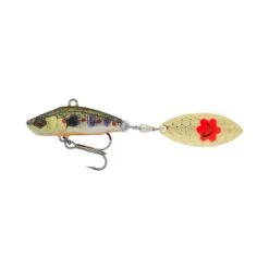Savage Gear 3D Sticklebait Tailspin Lure - 8cm 18G - Black Silver 11 Savage Gear 3D Sticklebait Tailspin Lure - 8cm 18G - Black Silver -Fishing Paradise Shop 54532 5