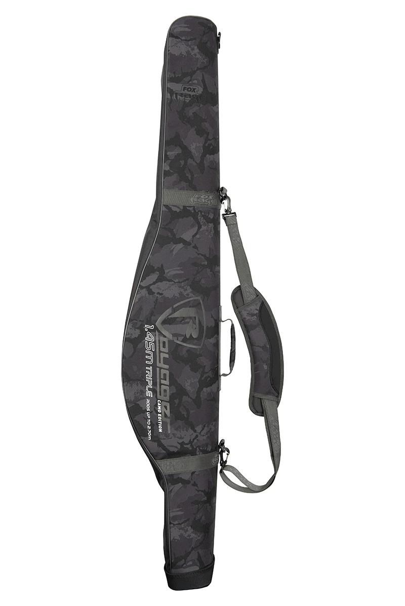 Fox Rage Voyager Camo Hard Rod Sleeve Triple 1 Fox Rage Voyager Camo Hard Rod Sleeve Triple