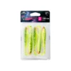 Fox Rage Slick Shad Lemon Tiger UV Packs 5pcs