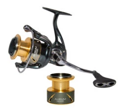 Ultimate Aurum Spinning Reel + Spare Spool 8 Ultimate Aurum Spinning Reel + Spare Spool -Fishing Paradise Shop de39cc9d78171e73