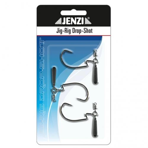 Jenzi Jig Rig Drop Shot Hooks (multipe Options) 1 Jenzi Jig Rig Drop Shot Hooks (multipe Options)